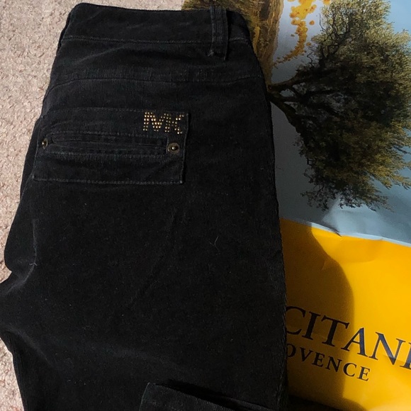 Michael Kors Black Velvet Pants - Picture 4 of 6